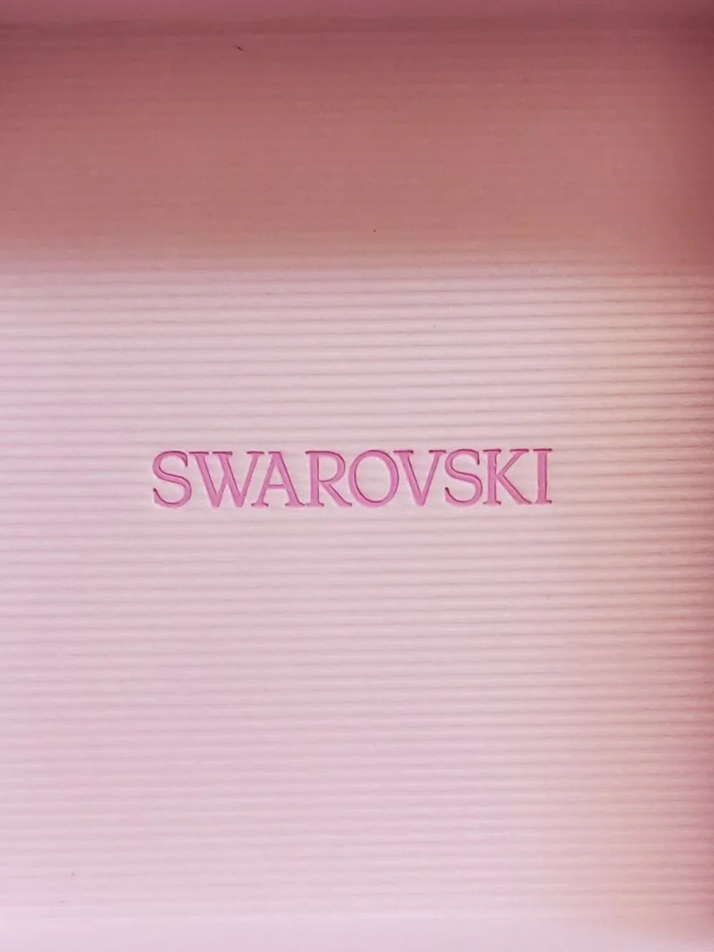 Swarovski Earring Barbie Pink Paper Box